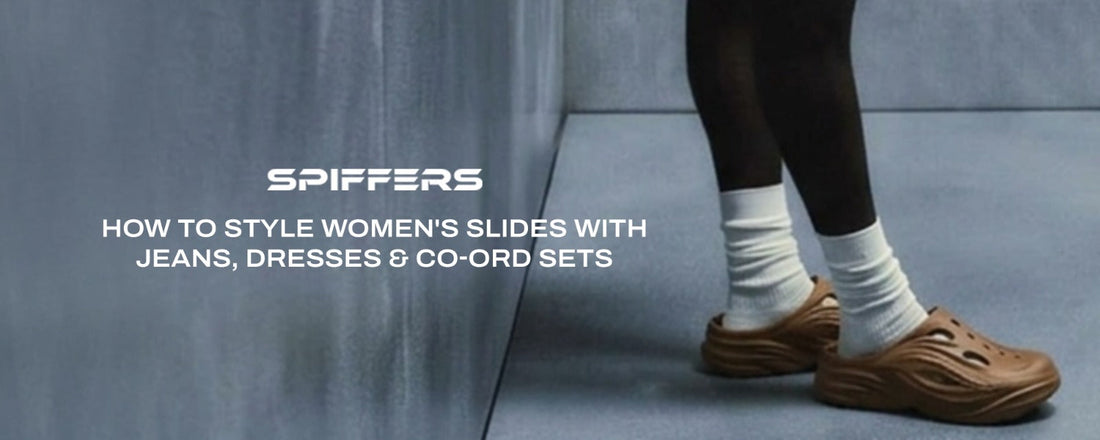 How to Style Women's Slides with Jeans, Dresses & Co-Ord Sets