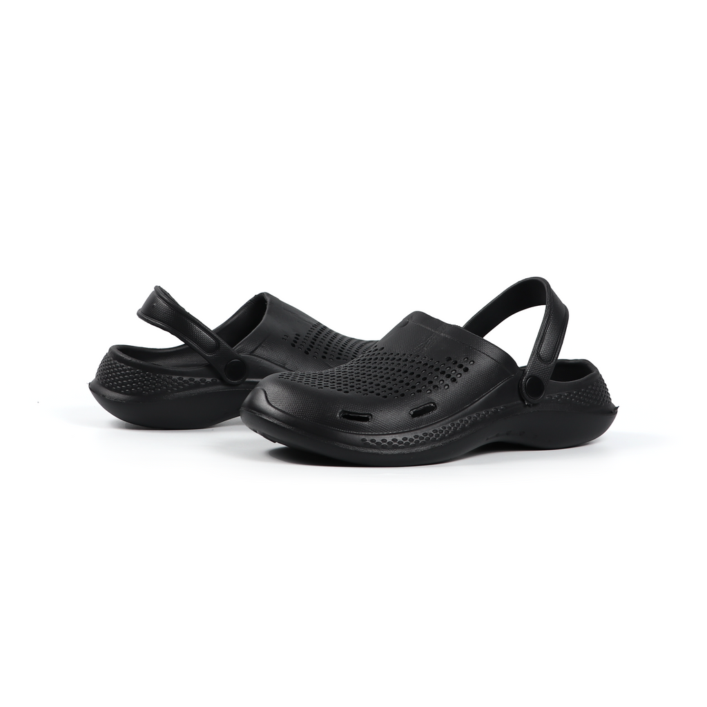 Planate Clog SlipOns -  Black