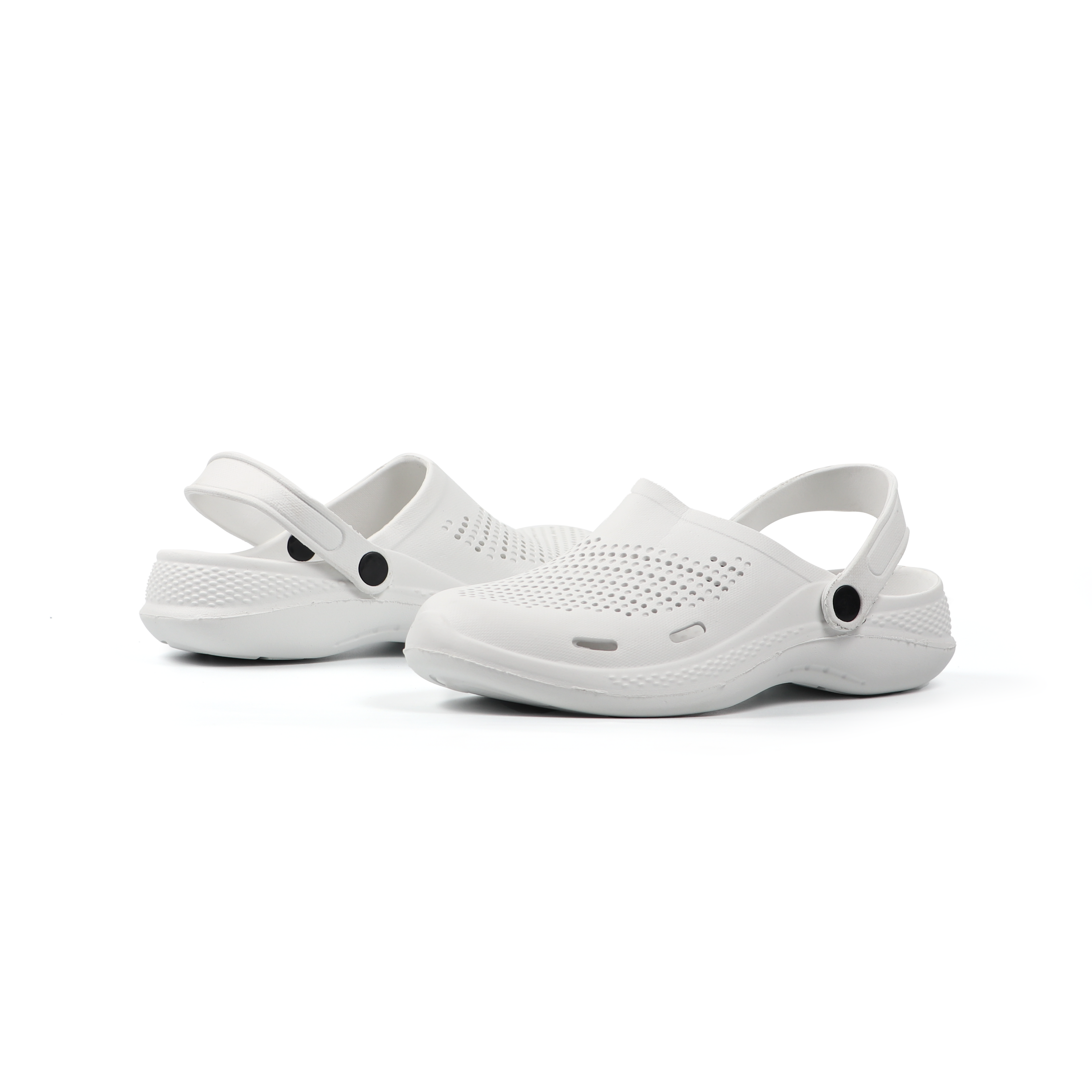 Planate Clog SlipOns - White