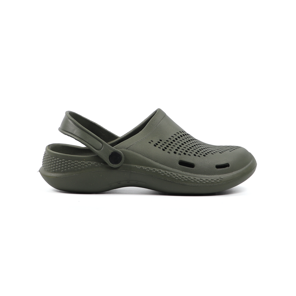 Planate Clog SlipOns - Forest Green
