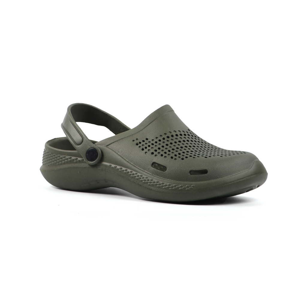 Planate Clog SlipOns - Forest Green