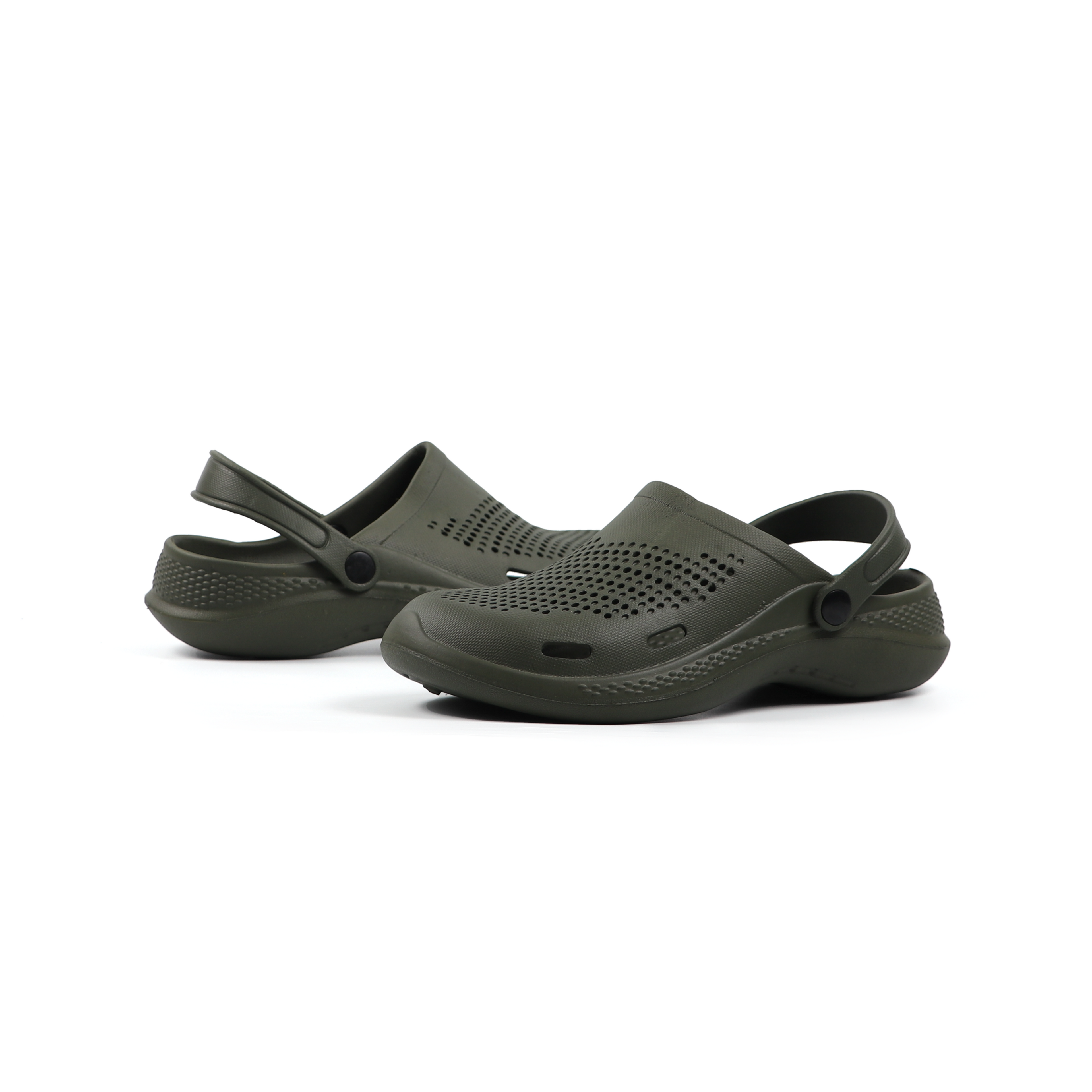 Planate Clog SlipOns - Forest Green