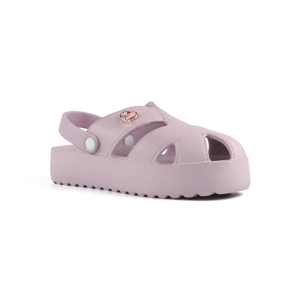 Ella Female Slides - lavender