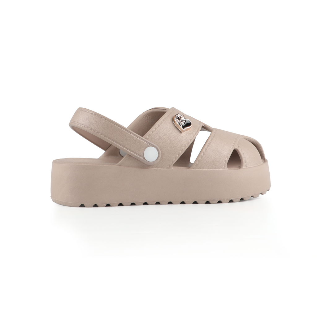 Ella Female Slides - Mocha