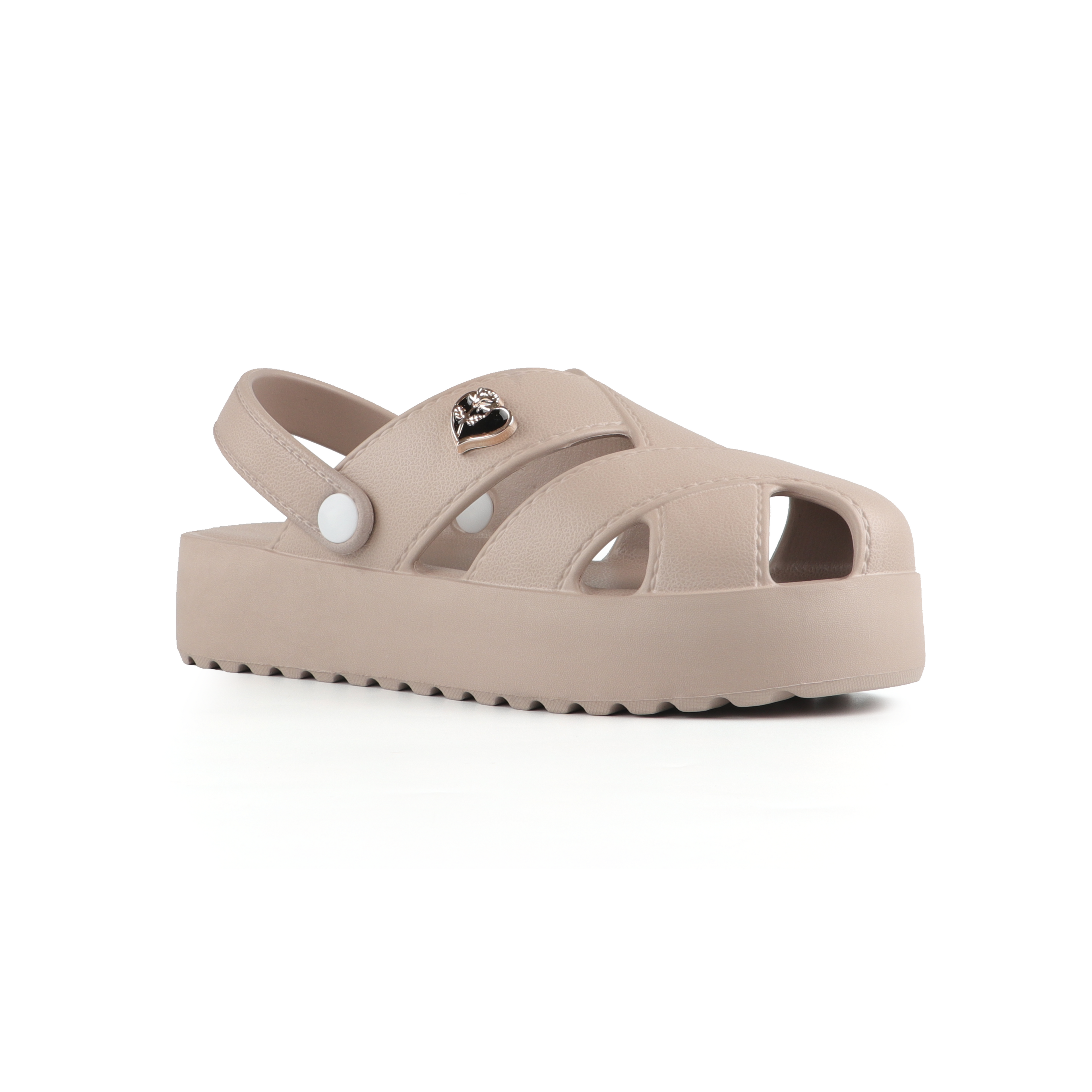 Ella Female Slides - Mocha