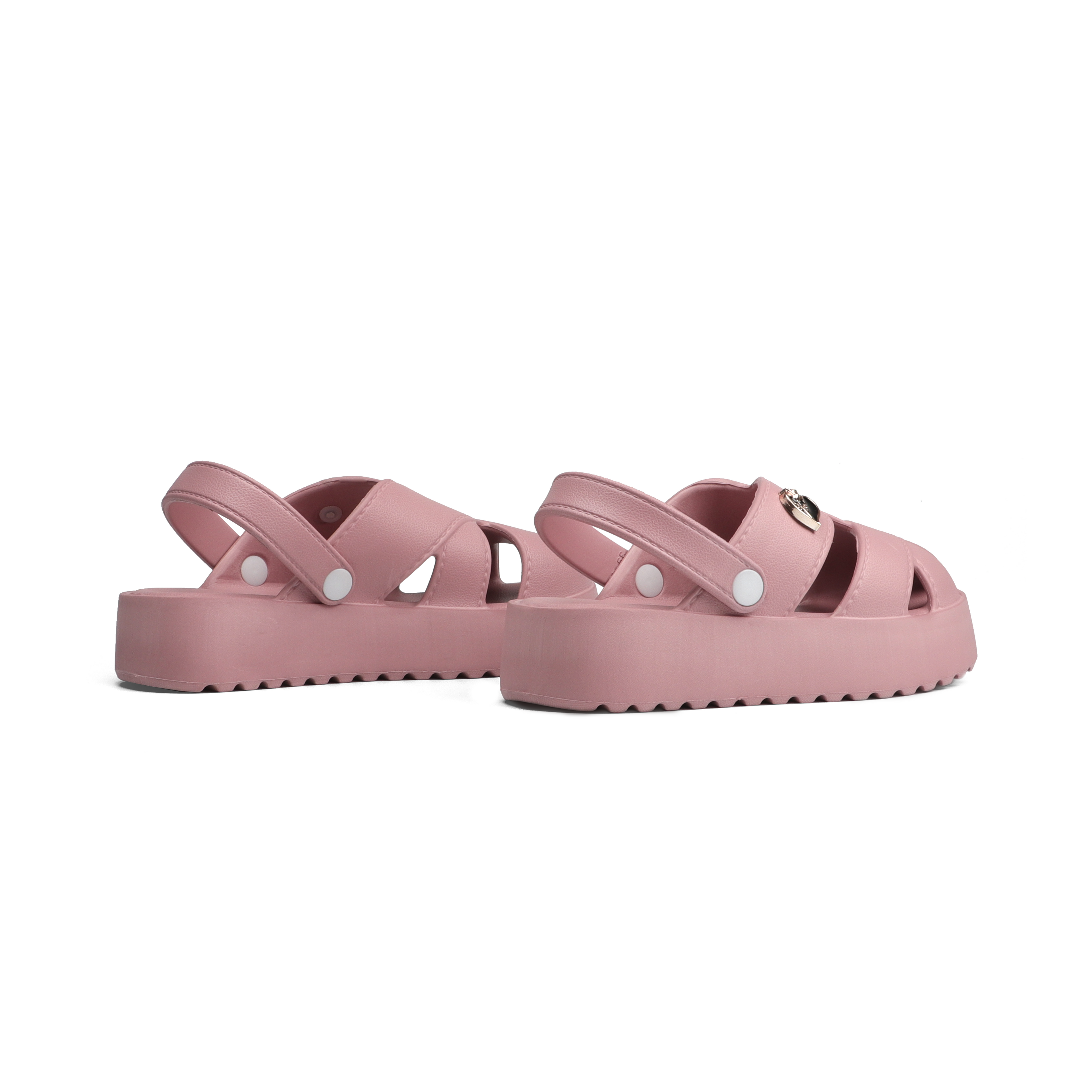Ella Female Slides - Pastel Pink