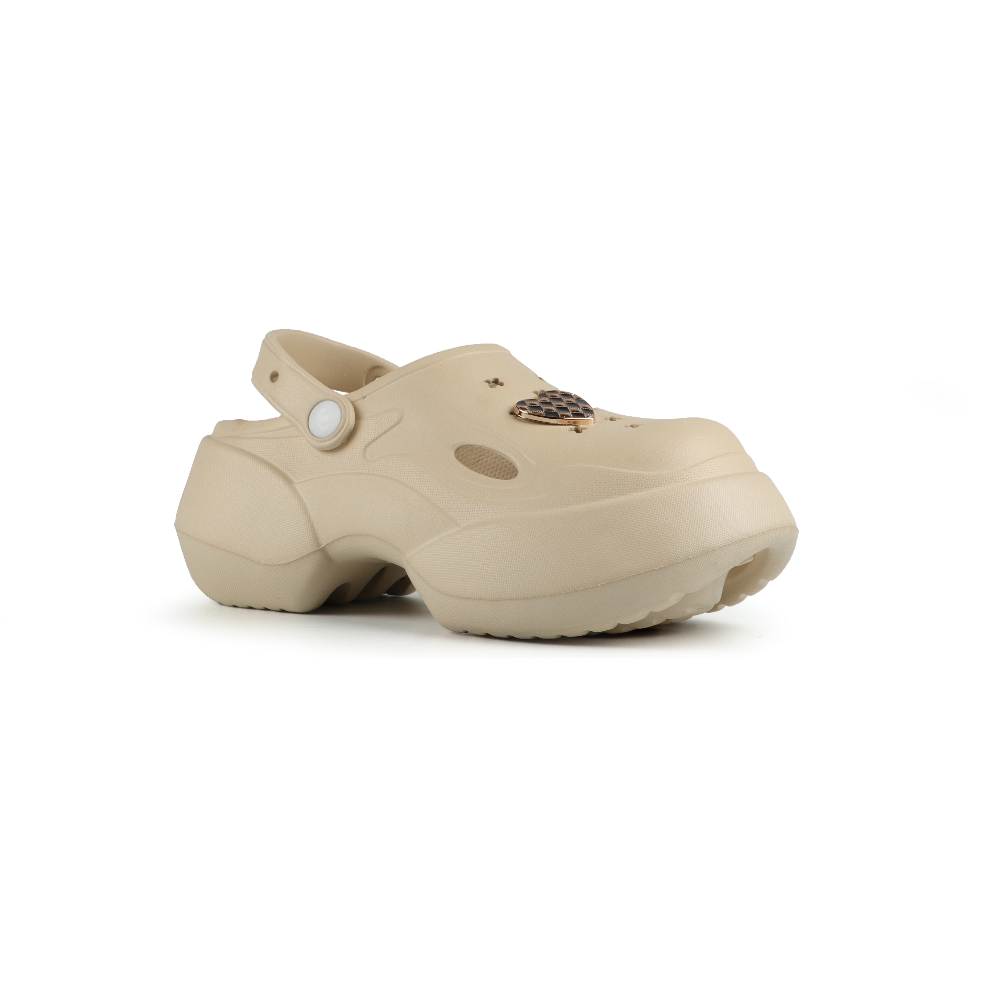 Nora Female Slides - Beige