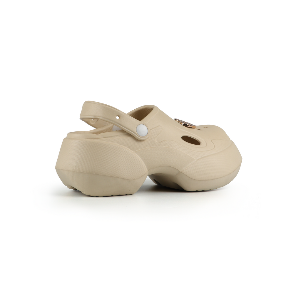 Nora Female Slides - Beige