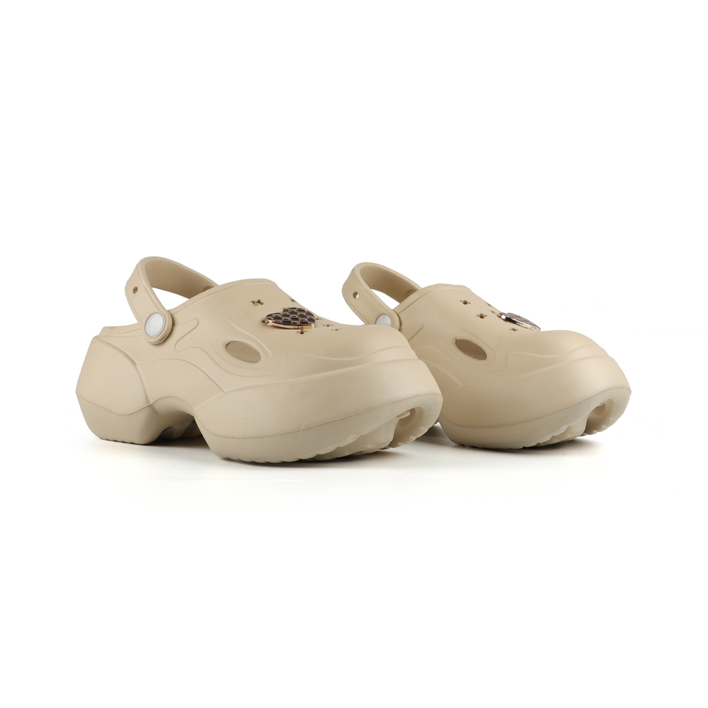 Nora Female Slides - Beige