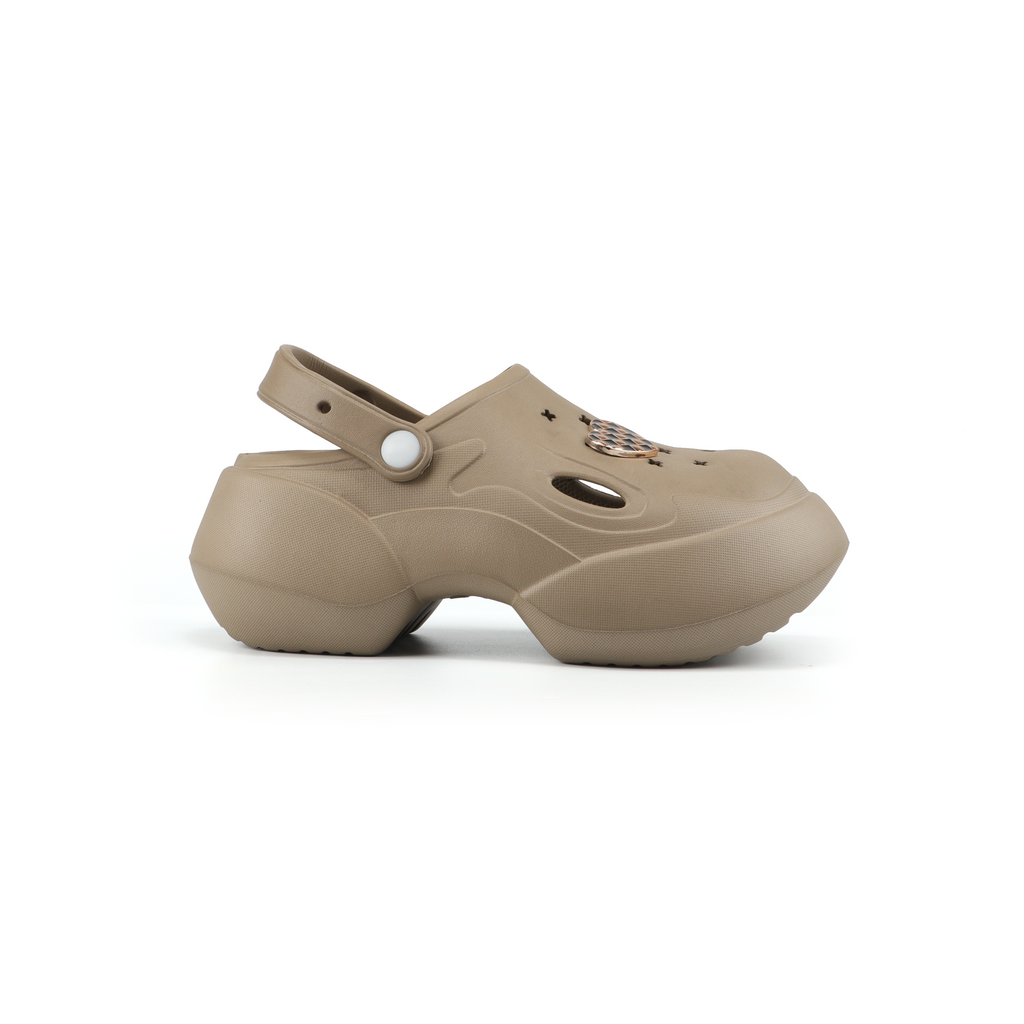 Nora Female Slides - Tortilla Brown