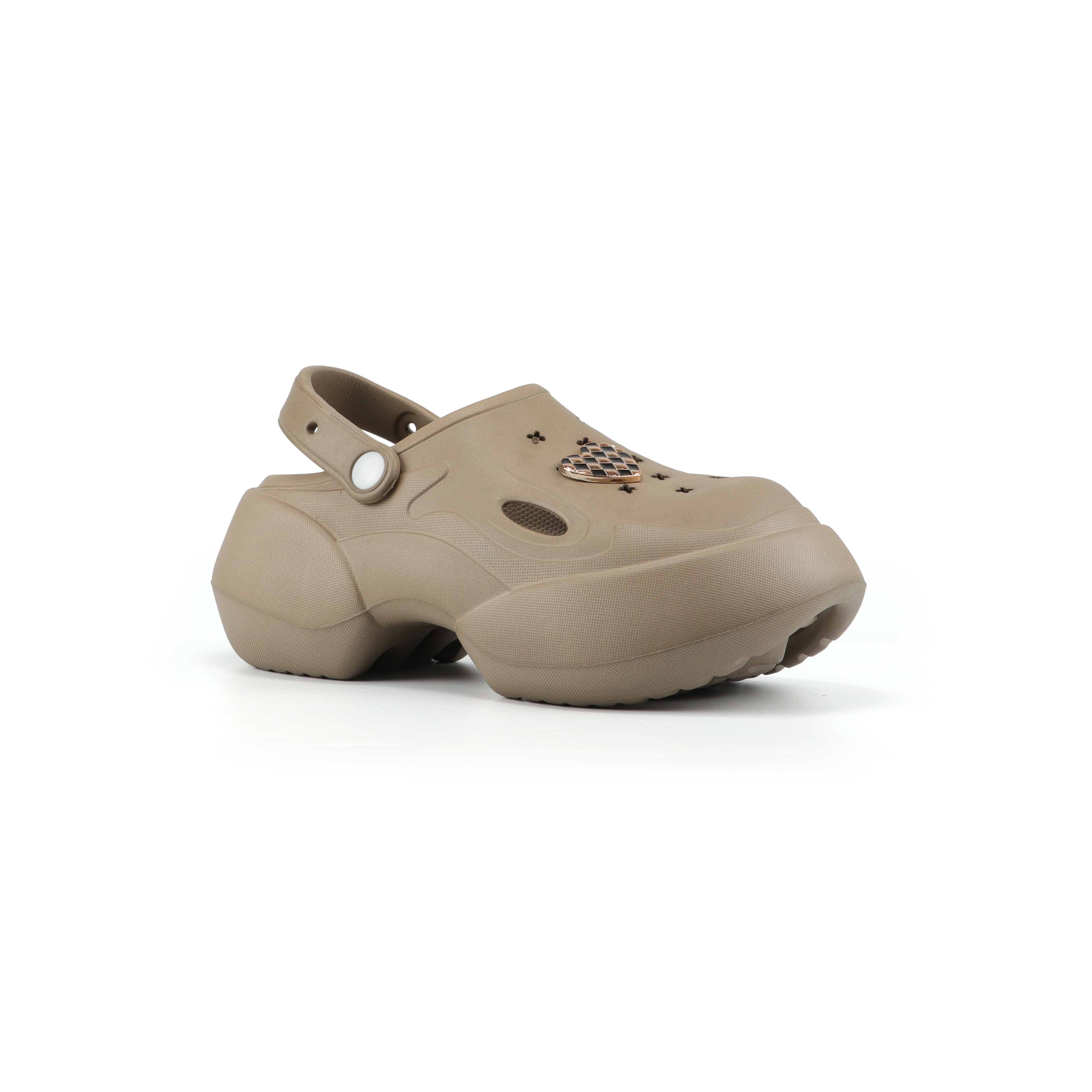 Nora Female Slides - Tortilla Brown