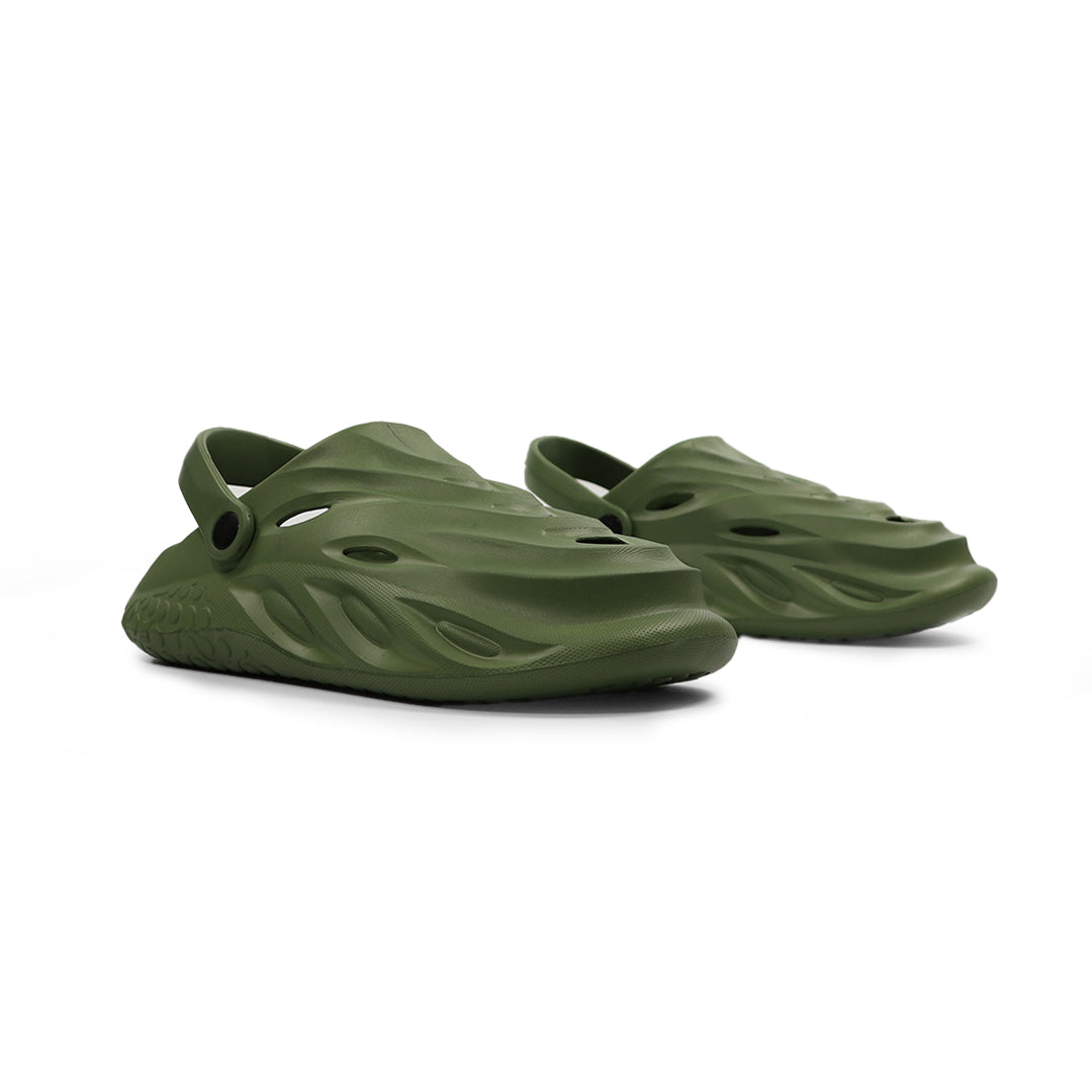 Brocade SlipOns - Alligator Green