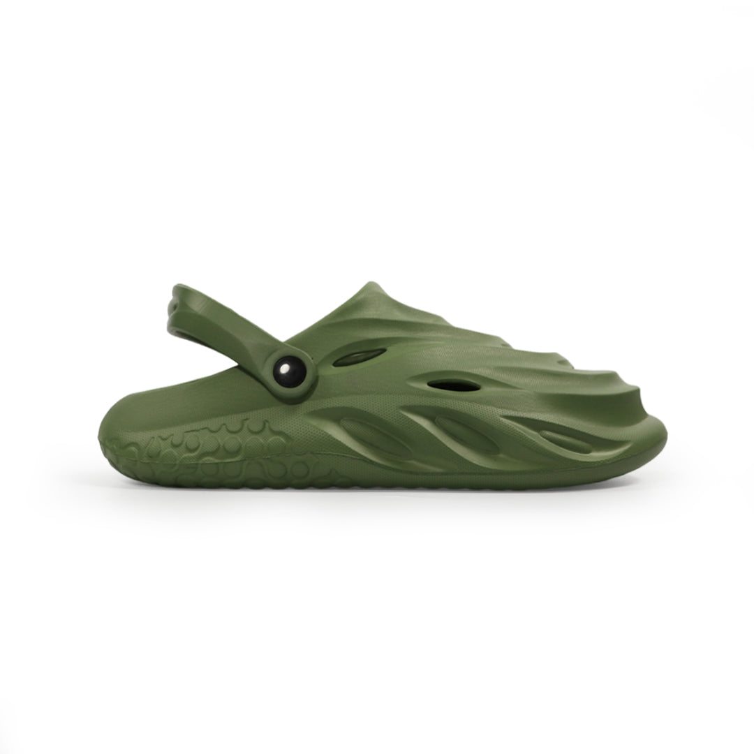 Brocade SlipOns - Alligator Green