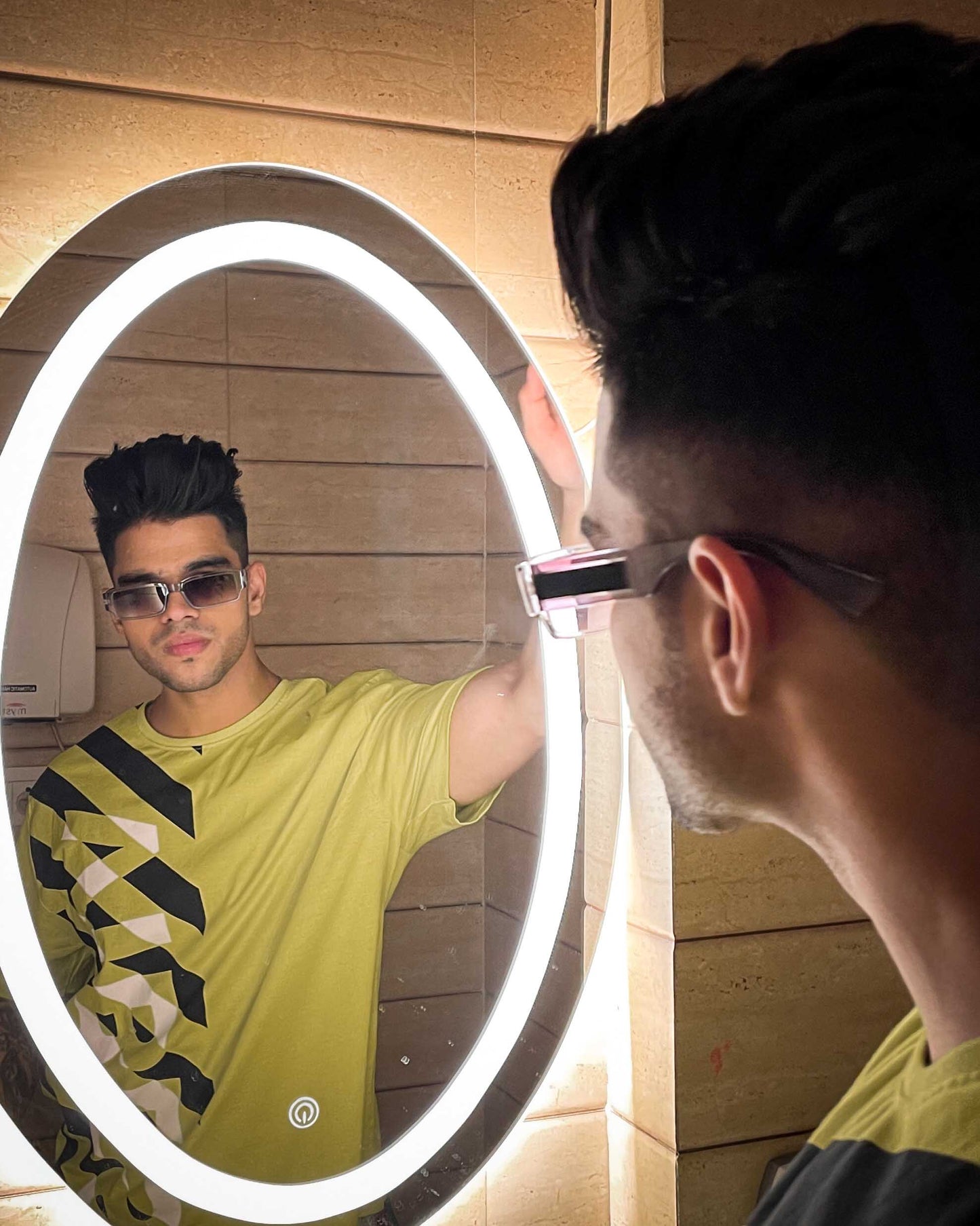 Espiars Rectangle PC shades (black/red)