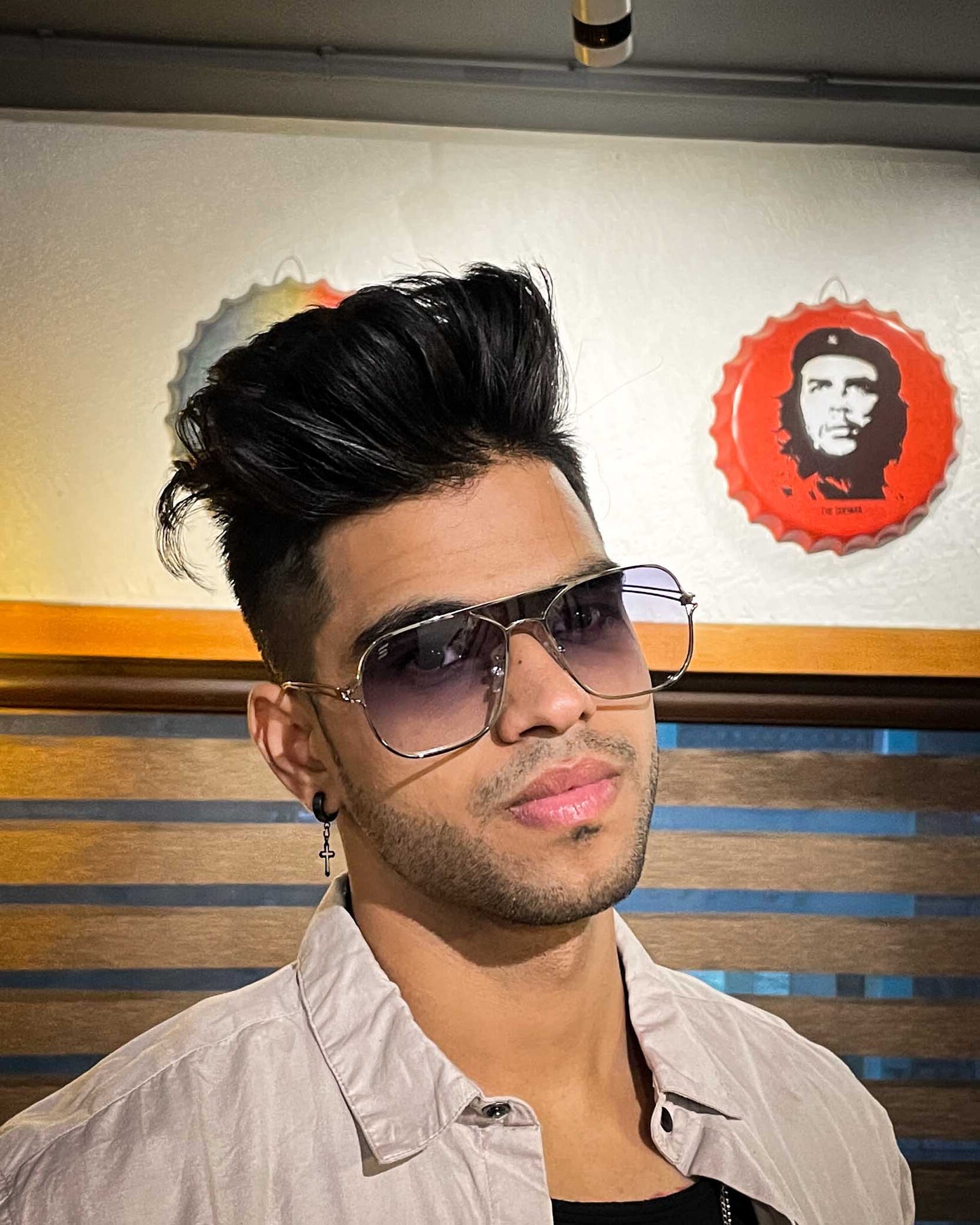 George metal shades (Dark Brown)