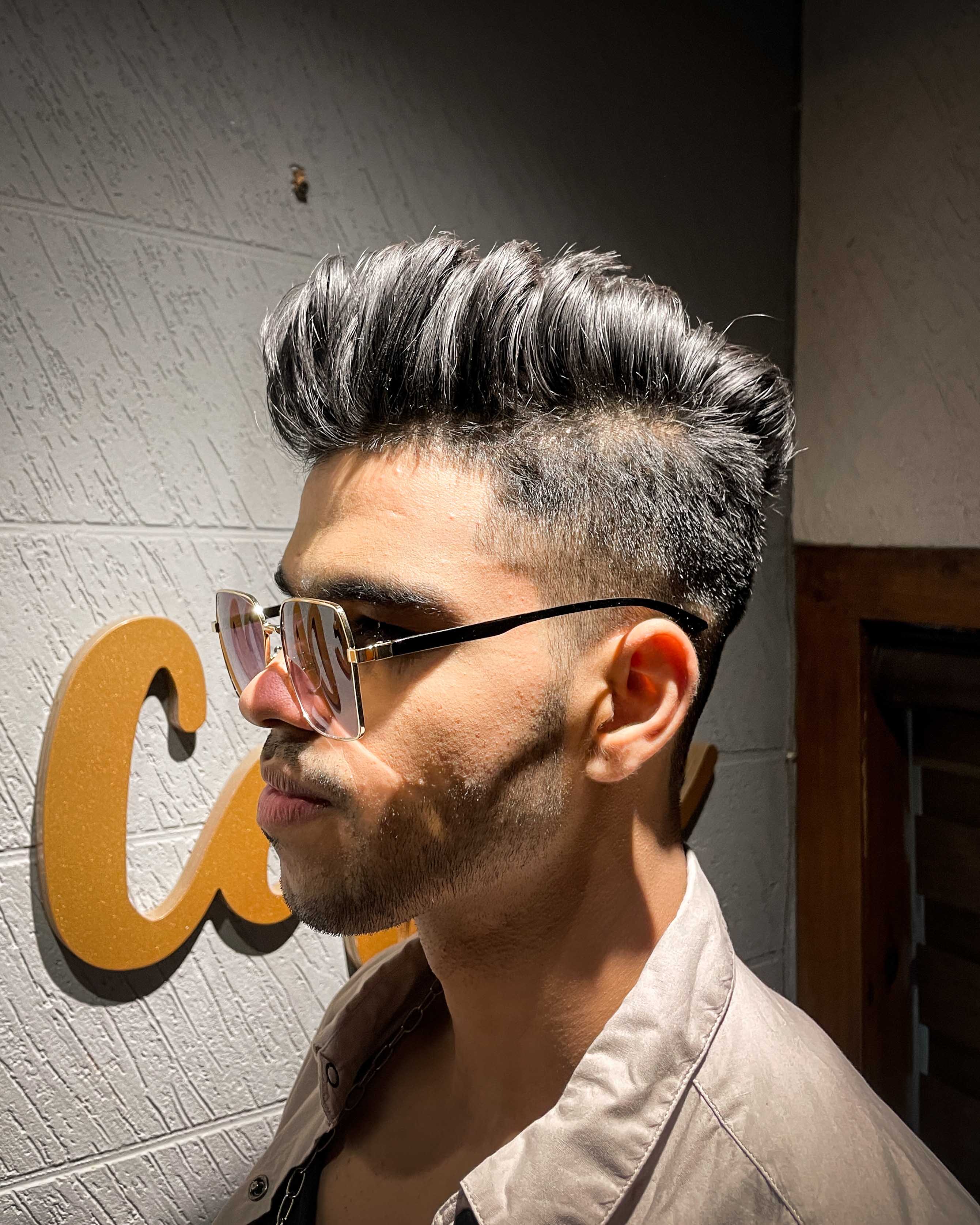 Frais metal square shades (Venom black)
